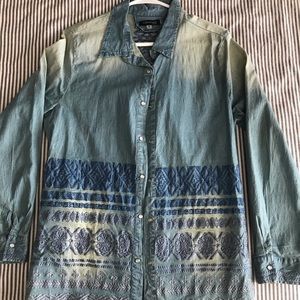 Denim shirt